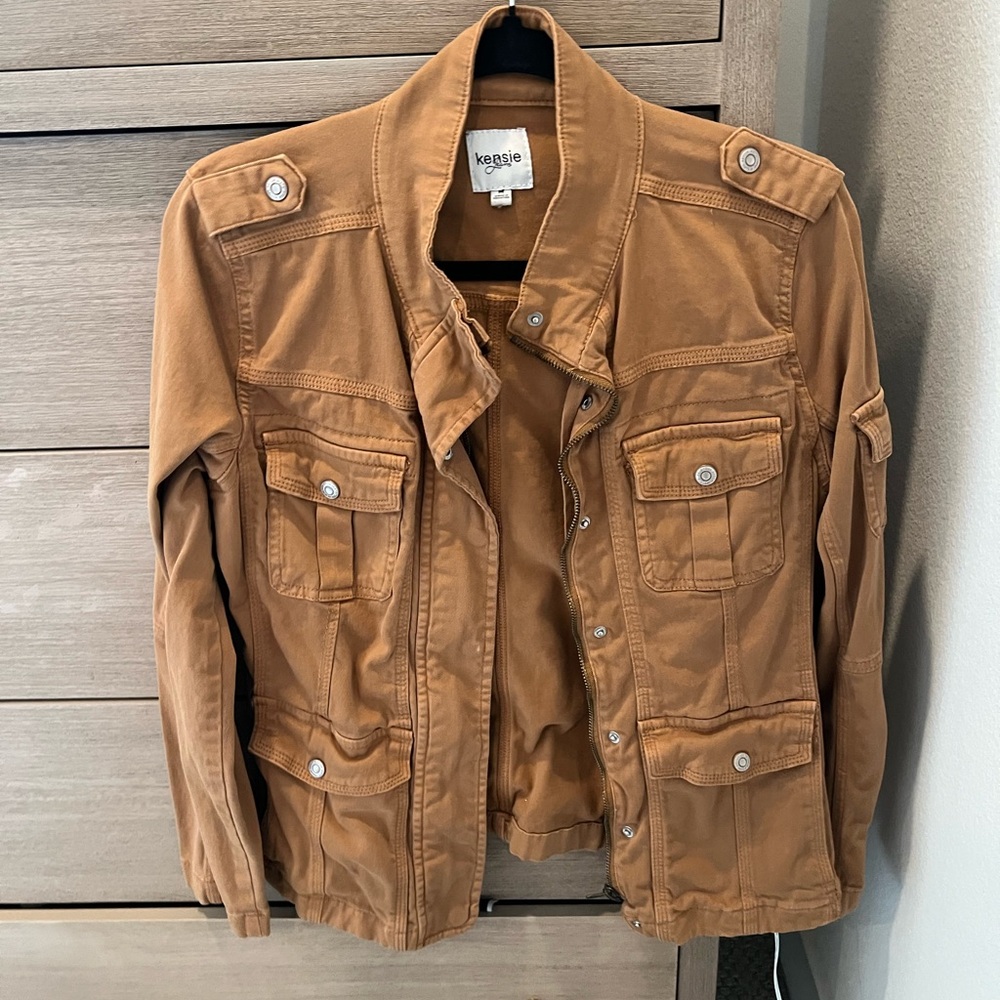 Kensie Tan Casual Jacket